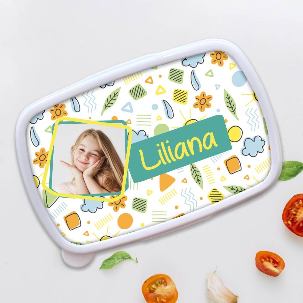 Lunch Box Personalizat Natura Colorata